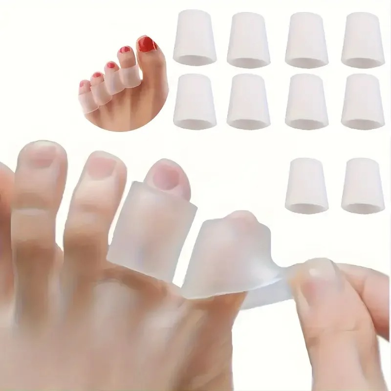 Sneaker Leather Care - 2/4/10 Toe Protectors for Walking Relieve