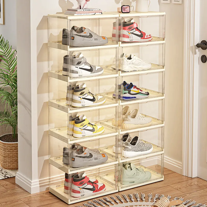 Transparent Acrylic Folding Sh - Shoe Box Display review and price