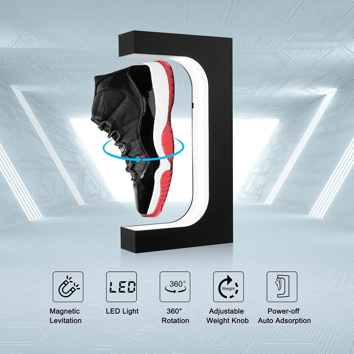 Floating Shoe Display Magnetic - Shoe Box Display review and price