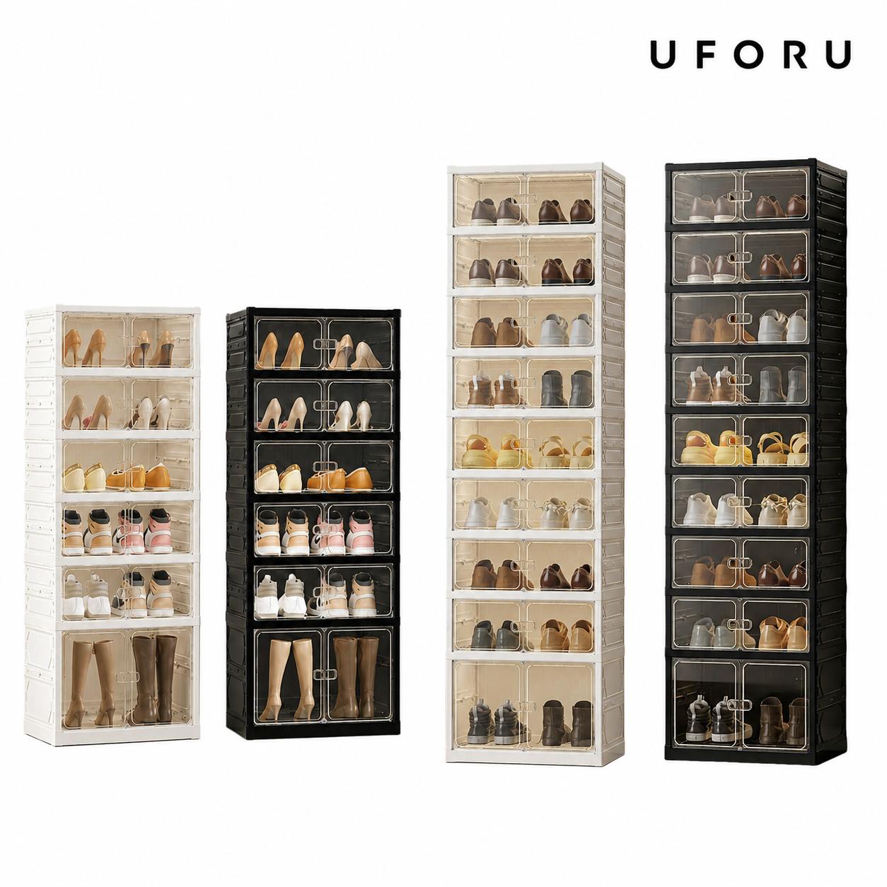 Installation-Free Foldable Sho - Shoe Box Display review and price