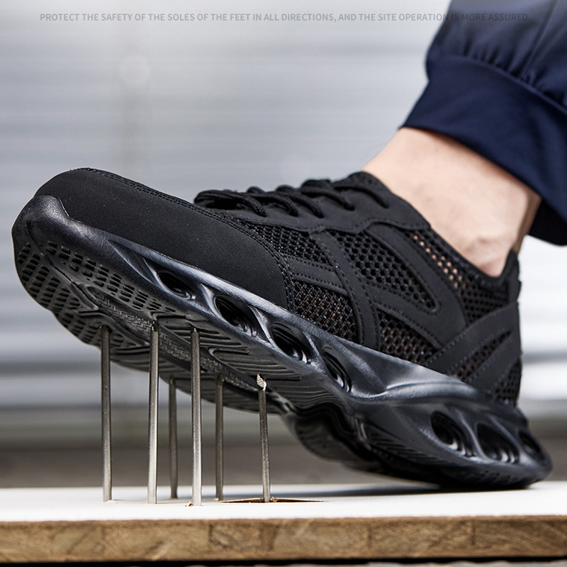 Breathable Men Work Safety Sho - Sneaker Care review and price