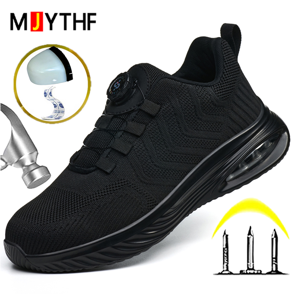 Rotating Button Safety Shoes M - Sneaker Care review and price