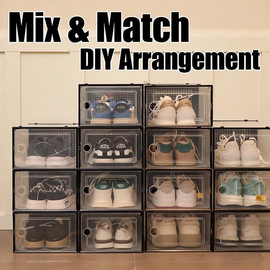 12/24/36 Pcs Extra Large Clear - Shoe Box Display review and price
