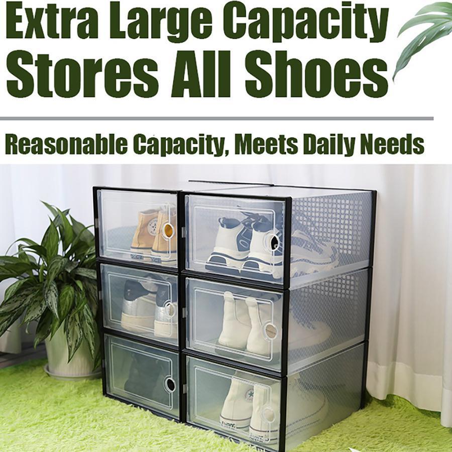12/24/36 Pcs Extra Large Clear - Shoe Box Display review and price