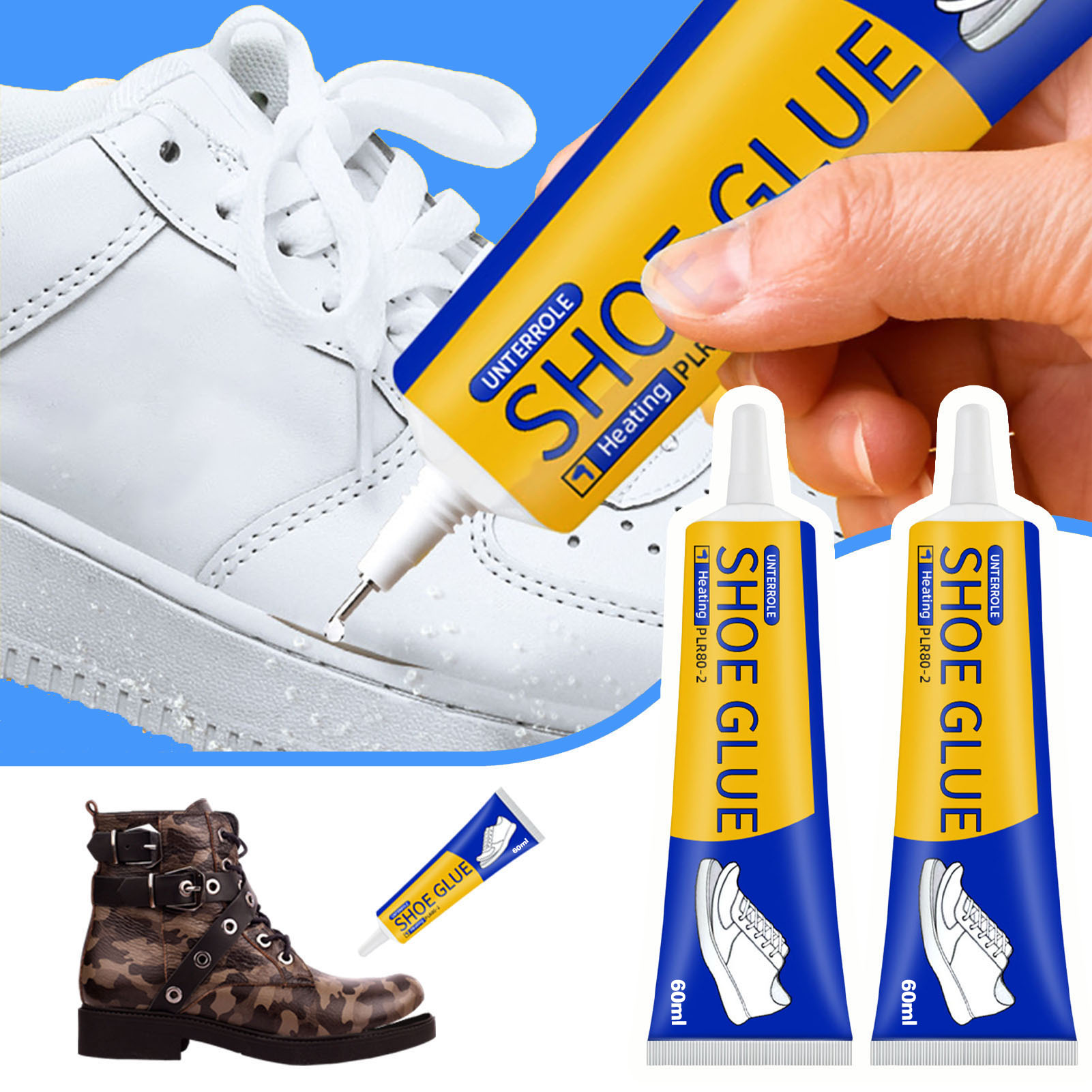 1/2/3pcs 60ml Strong Shoe Adhe - Sneaker Care review and price