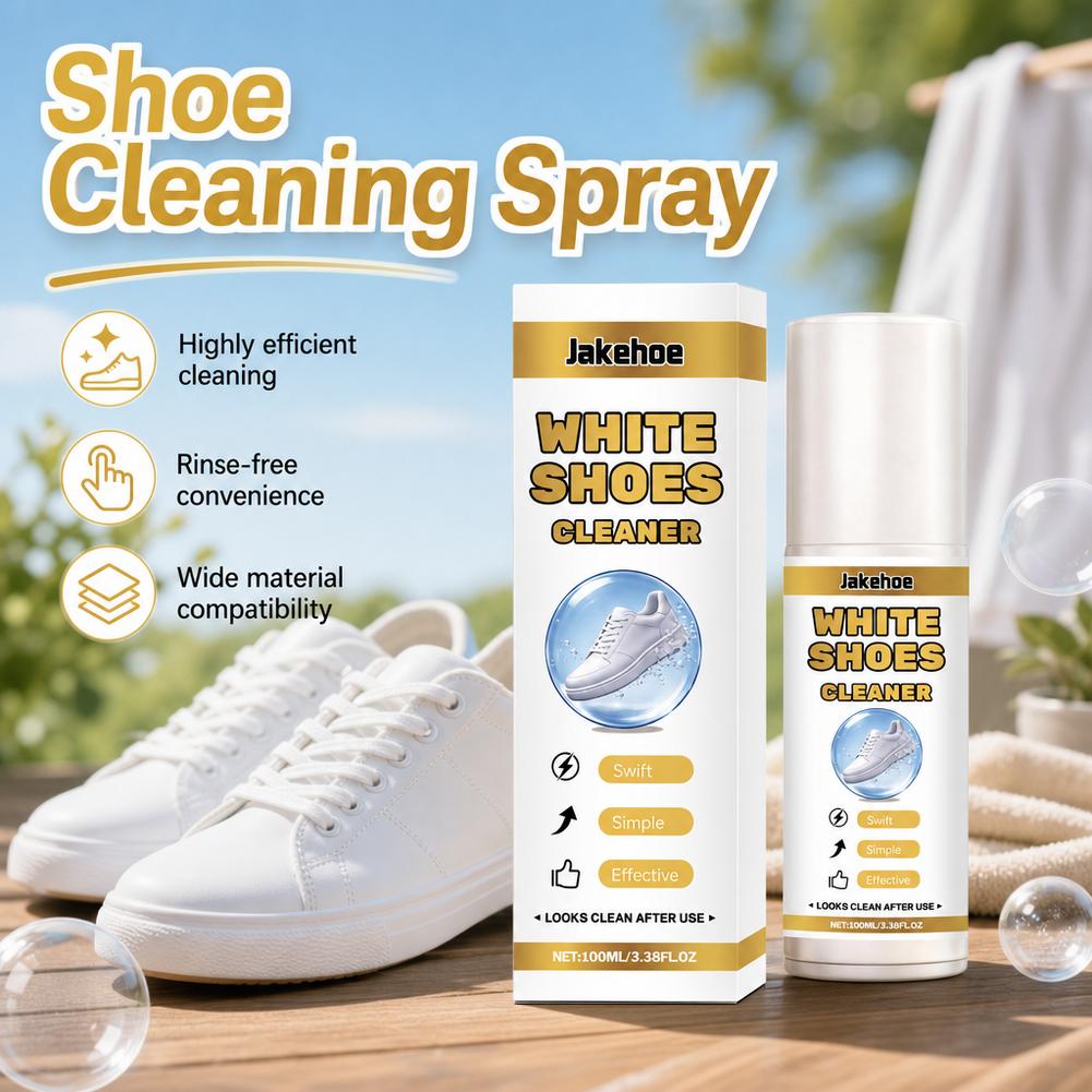 White Shoe Cleaner Spray Sneak - Sneaker Care Whitener review and price